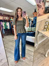 Load image into Gallery viewer, Olivia Puff Polka Dot Top