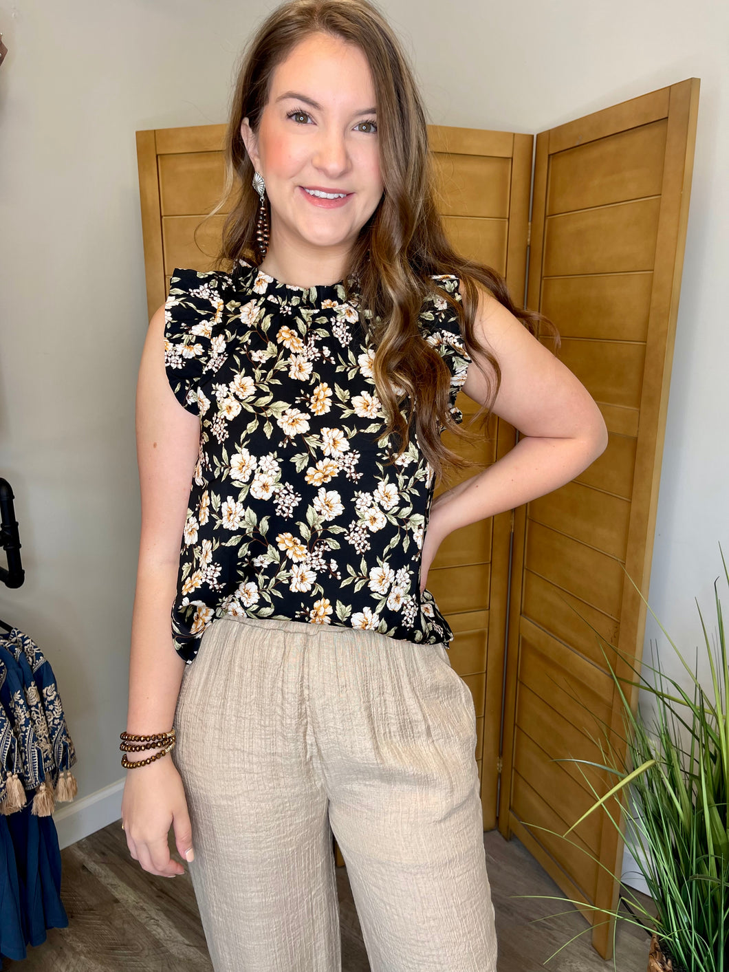 Anna Floral Top