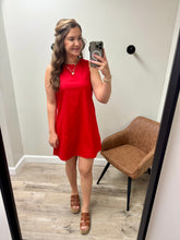 Load image into Gallery viewer, Sterling Red Scalloped