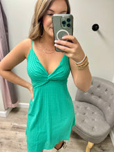 Load image into Gallery viewer, Mary Two Toned Green Dress