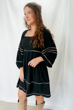 Load image into Gallery viewer, Melanie Longsleeve Woven Dress