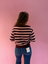 Load image into Gallery viewer, Libby Stripe Boat Neck Sweater