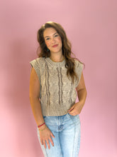 Load image into Gallery viewer, Lizzy Mocha Sweater Vest
