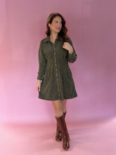 Load image into Gallery viewer, Gracelyn Olive Dress