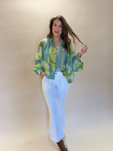 Load image into Gallery viewer, Lucy Sage Floral Blouse