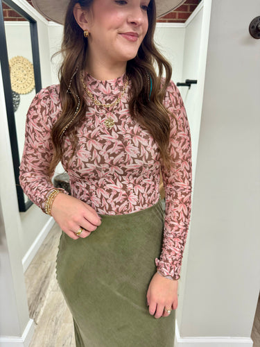 Teagan Floral Bodysuit