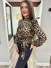 Load image into Gallery viewer, Kalyn Leopard Printed Blouse