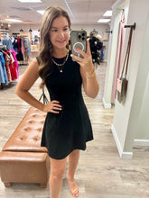 Load image into Gallery viewer, Morgan Knit Black Dress
