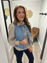 Load image into Gallery viewer, Maria Stripe Top