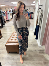 Load image into Gallery viewer, Tinley Floral Dress With Sweater