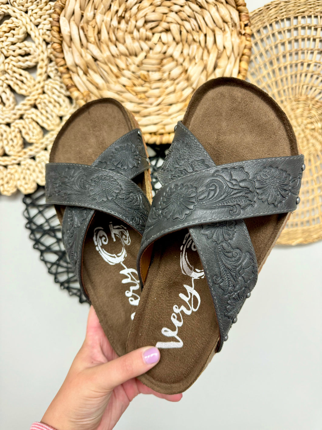 Jaycee Grey Sandal