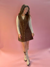 Load image into Gallery viewer, Callie Corduroy Button Down Dress