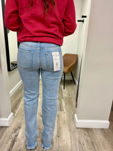 Load image into Gallery viewer, Tummy Control High Rise Long Straight Jeans