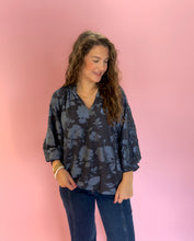 Load image into Gallery viewer, Meleah Velvet V-Neck Top