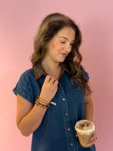 Load image into Gallery viewer, Cecilia Denim Button Down Dress