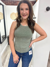 Load image into Gallery viewer, Aaliyah Ribbed Tank Top