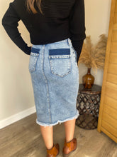 Load image into Gallery viewer, Courtney Denim Skirt