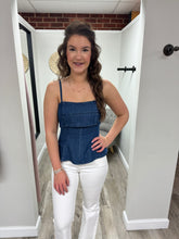 Load image into Gallery viewer, Harper Denim Top