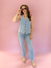 Load image into Gallery viewer, Lexi Denim Vest Top