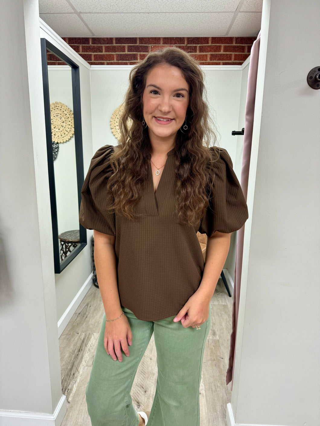 Allie Puff Sleeve Top