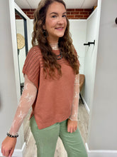Load image into Gallery viewer, Cindy Dolman Sleeve Sweater Top