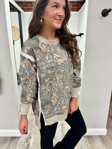 Camo Classic Crew Pullover