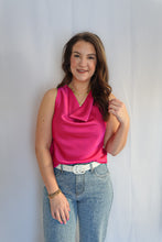 Load image into Gallery viewer, Ella Draped Sleeveless Top