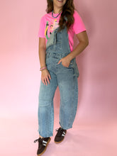 Load image into Gallery viewer, Carolyn Barrel Denim Jumpsuit