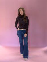 Load image into Gallery viewer, Lola Velvet Mock Neck Top