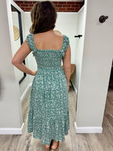 Load image into Gallery viewer, Raegan Floral Sage Dress