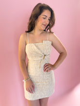 Load image into Gallery viewer, Marlow Jacquard Bow Dress