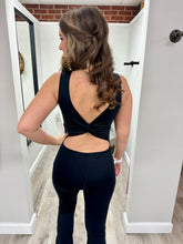 Load image into Gallery viewer, Jess Black Jumpsuit