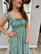 Load image into Gallery viewer, Raegan Floral Sage Dress