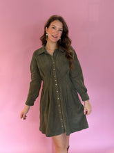Load image into Gallery viewer, Gracelyn Olive Dress