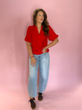 Load image into Gallery viewer, Kaylin Puff Sleeve Top