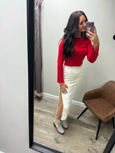 Load image into Gallery viewer, Vanessa Textured Midi Skirt