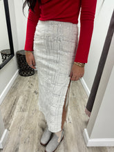 Load image into Gallery viewer, Vanessa Textured Midi Skirt