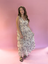 Load image into Gallery viewer, Taralyn Beige Floral Dress