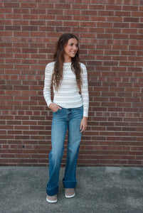 Isabella Mocha Top