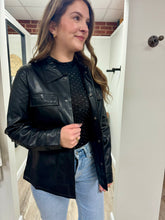 Load image into Gallery viewer, Haisley Pleather Shacket