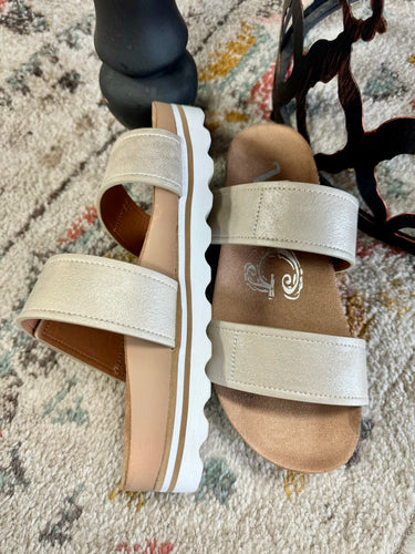 Paislee Champagne Sandal
