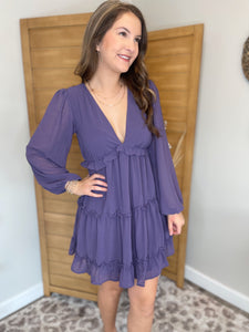 Lucie Purple Dress