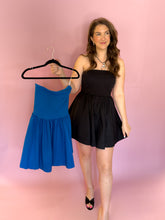 Load image into Gallery viewer, Sage Tube Top Flare Mini Dress