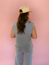 Load image into Gallery viewer, Harley Knit Denim Tank