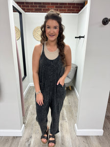 Amelia Mineral Wash Jumpsuit