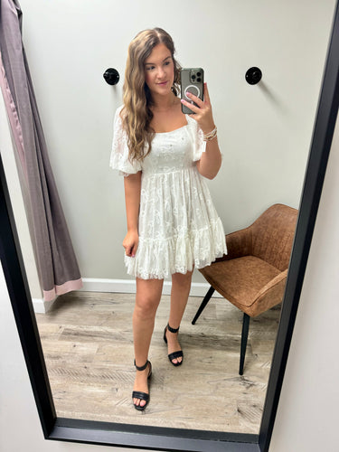 Ava Bow Pearl Dress