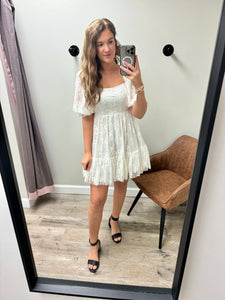 Ava Bow Pearl Dress