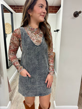 Load image into Gallery viewer, Mia Corduroy Overall Dress