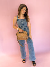 Load image into Gallery viewer, (RESTOCKED) Kenna Denim Zip Up Jumpsuit