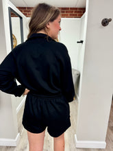 Load image into Gallery viewer, Greta Black Romper